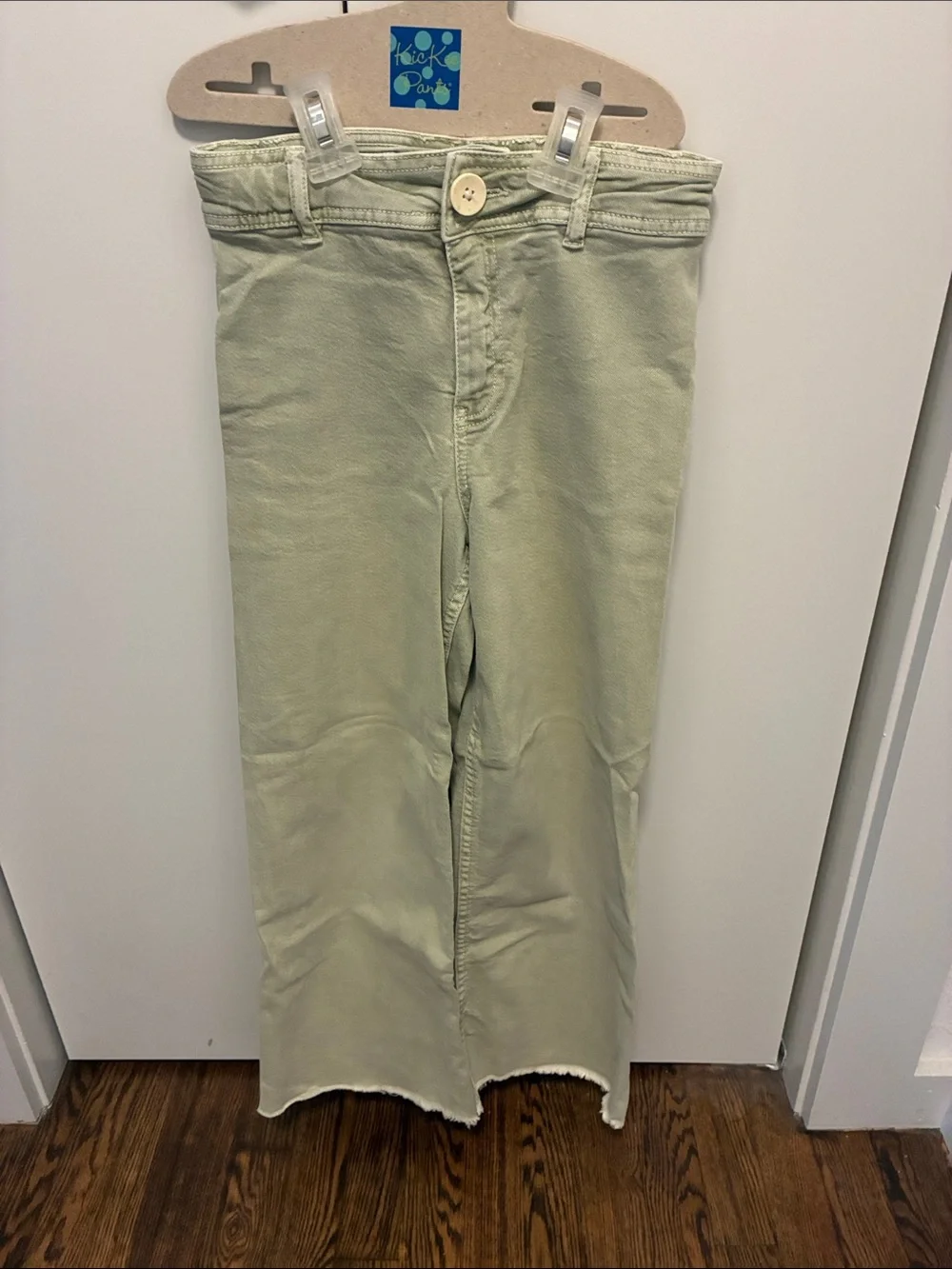 Zara Kids Marine Jeans Light Sage Green